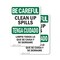 Signmission Safety Culture Sign, 5 in Width, Vinyl, Rectangle, Bilingual OS-2PACK-BC-D-57-L-10021 - alternate 1